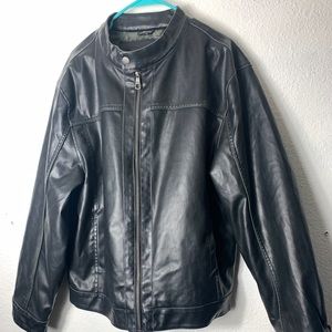 whispering smith men's leather jacket